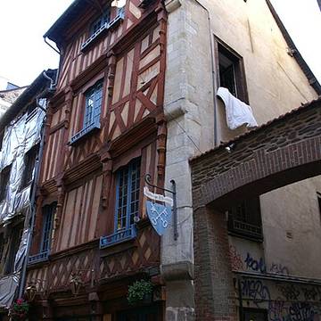 Maison, 6 Rue Saint-Sauveur à Rennes