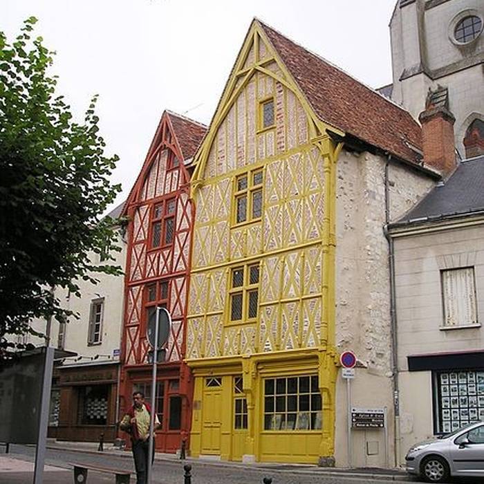 Photo de Maisons à pans de bois, 67 Rue Nationale à Montrichard