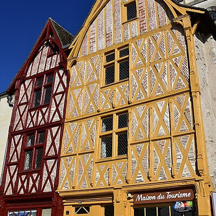 Photo de Maisons à pans de bois, 67 Rue Nationale à Montrichard