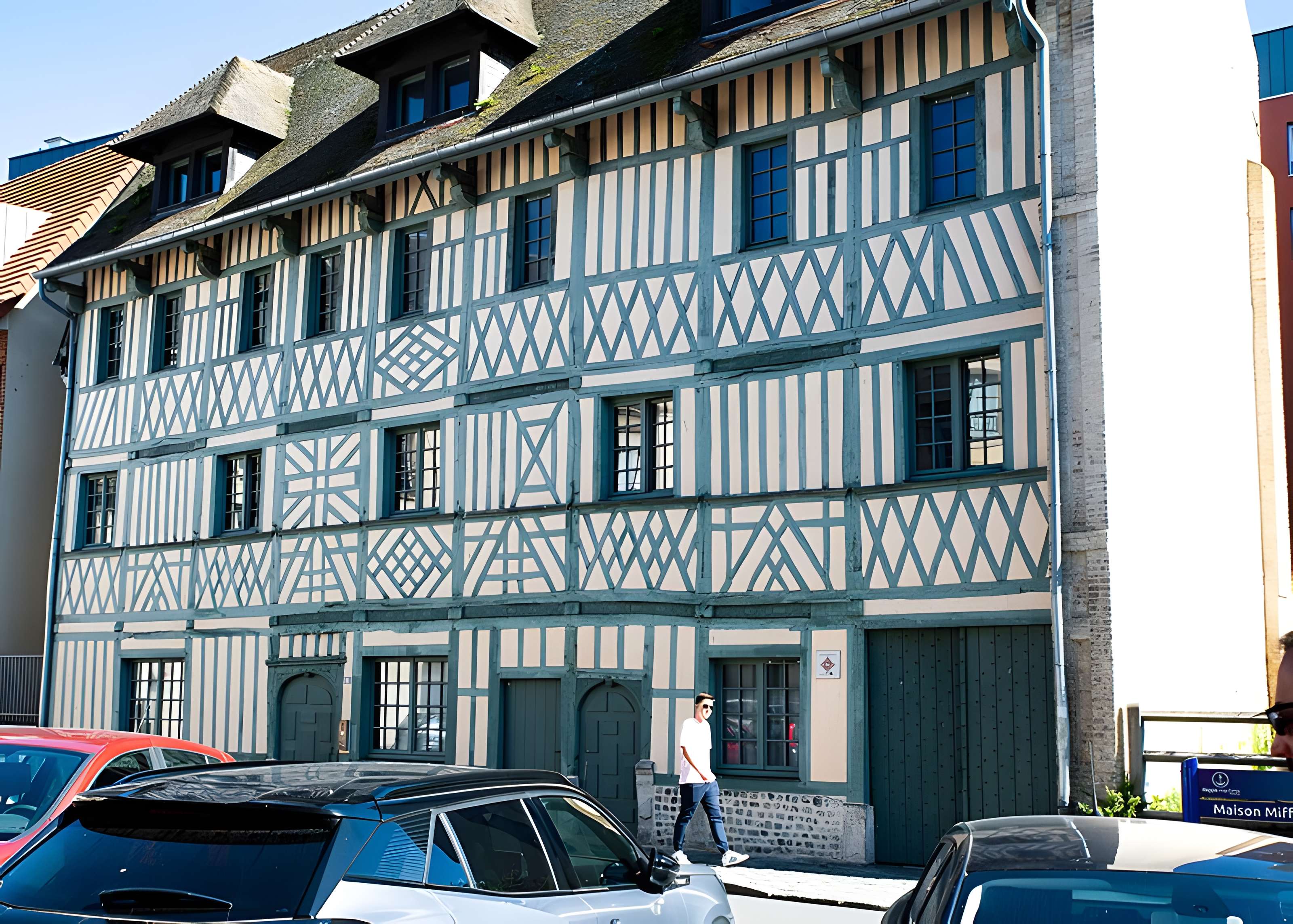 Maisons, 9 à 15 Rue d'Écosse à Dieppe