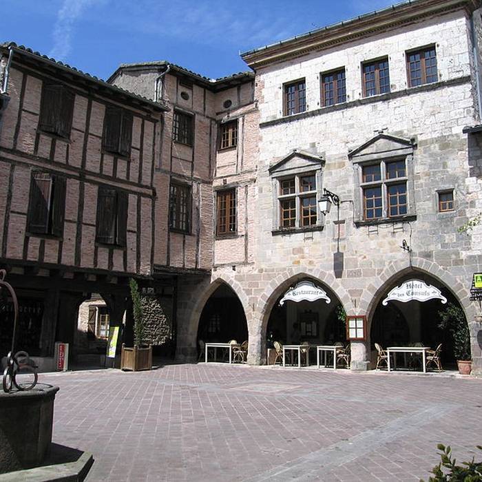 Photo de Maisons, Place Publique à Castelnau-de-Montmiral
