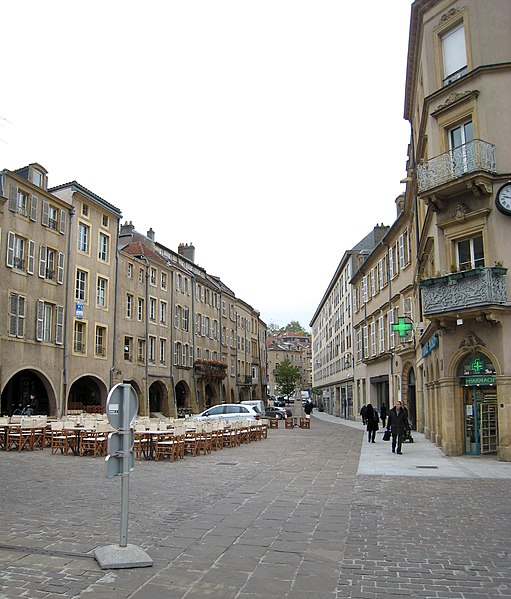 Maisons, Place Saint-Louis à Metz