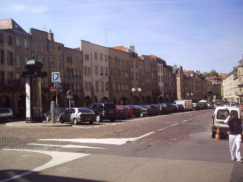 Maisons, Place Saint-Louis à Metz