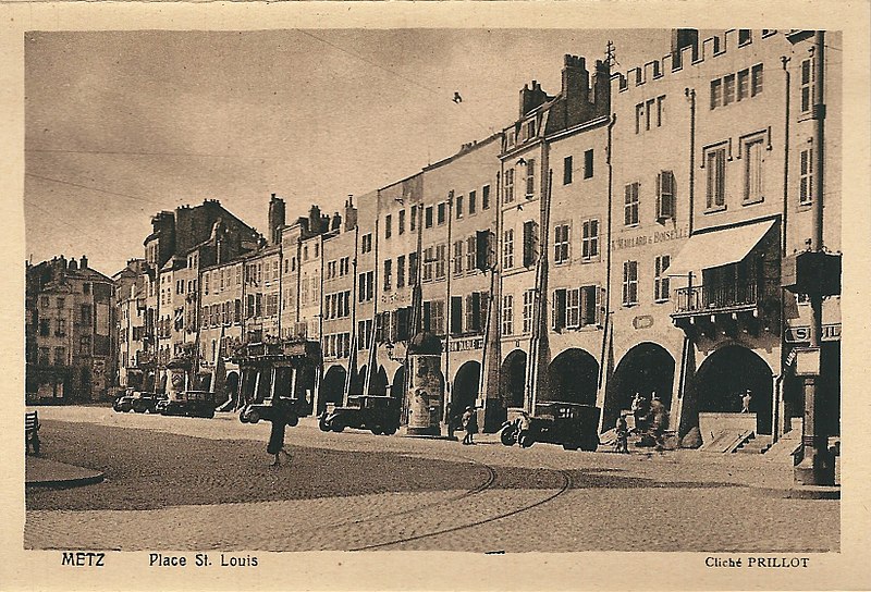Maisons, Place Saint-Louis à Metz