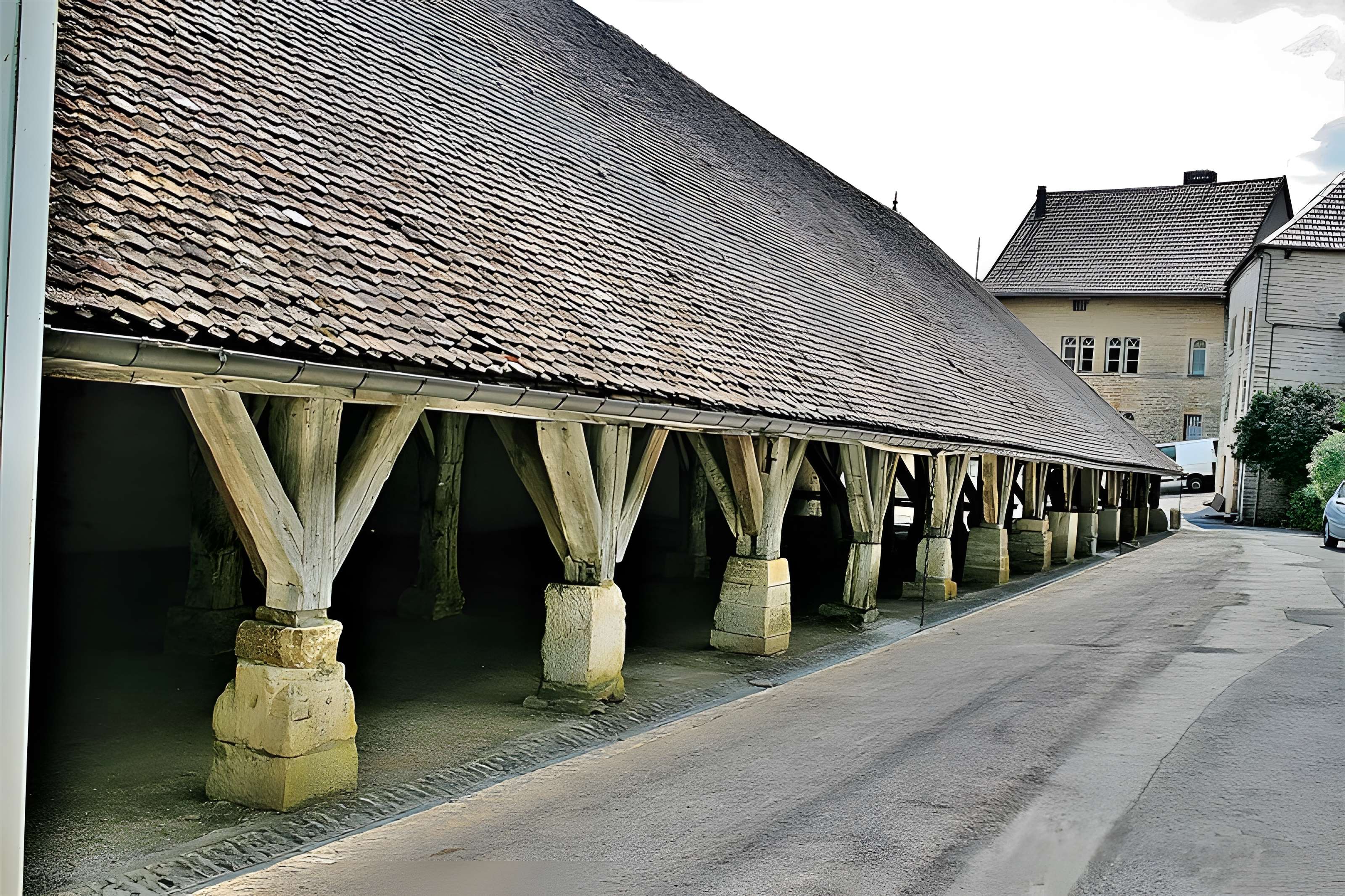 Halles et son moulin à huile de Belvoir