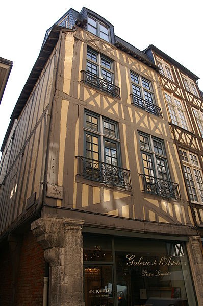 Photo de Maisons, Rue Damiette à Rouen