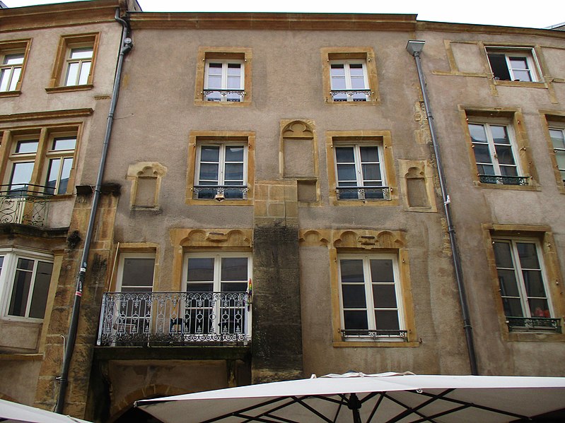 Maisons, Rue du Change à Metz