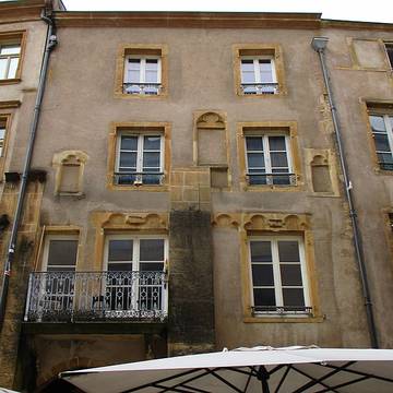 Maisons, Rue du Change à Metz
