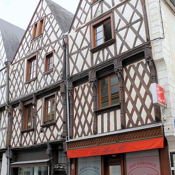 Maisons, Rue Gambon à Bourges