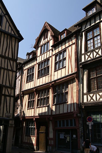 Photo de Maisons, Rue Malpalu à Rouen