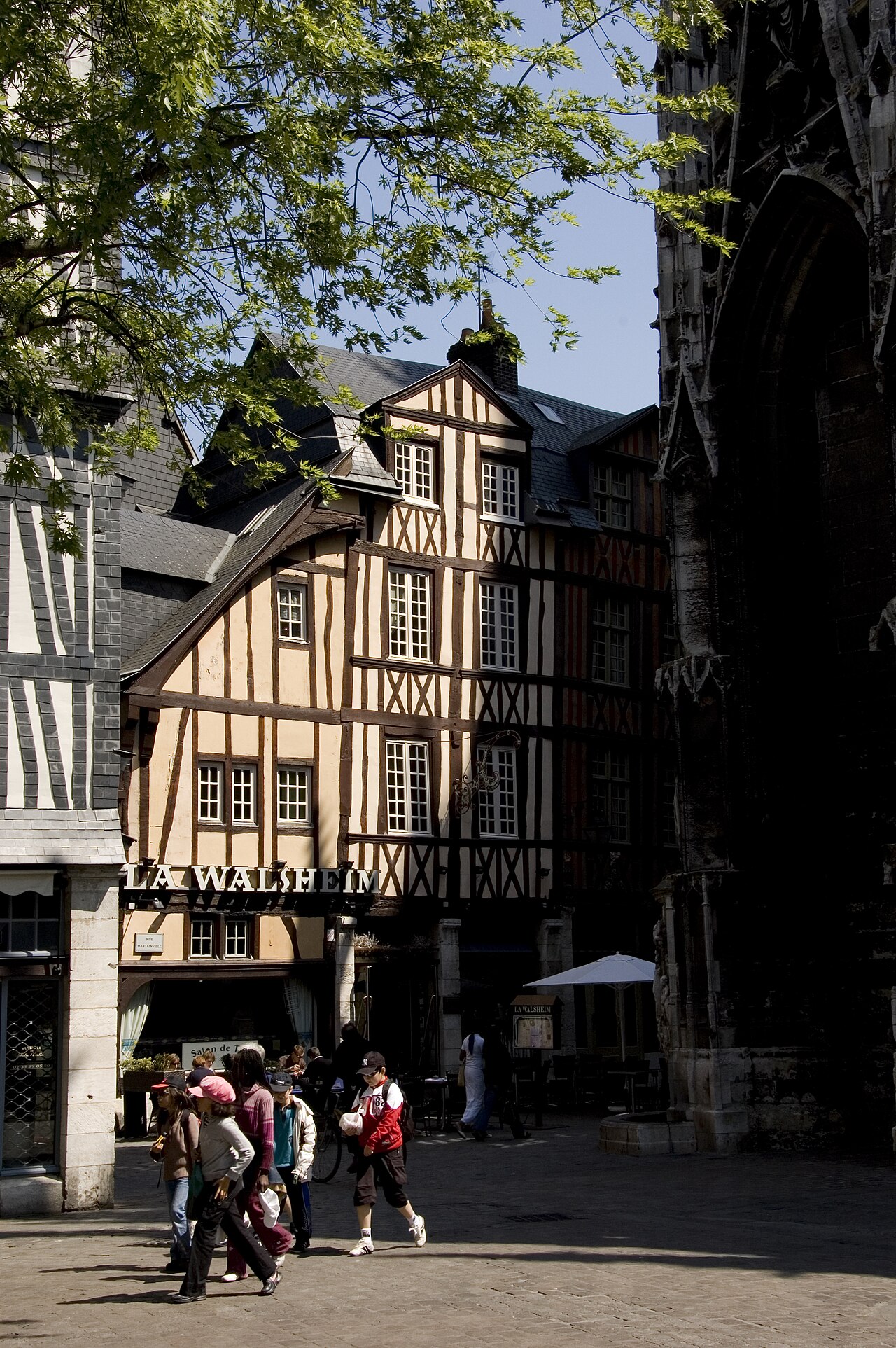 Maisons, Rue Malpalu à Rouen