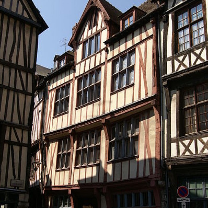 Photo de Maisons, Rue Malpalu à Rouen