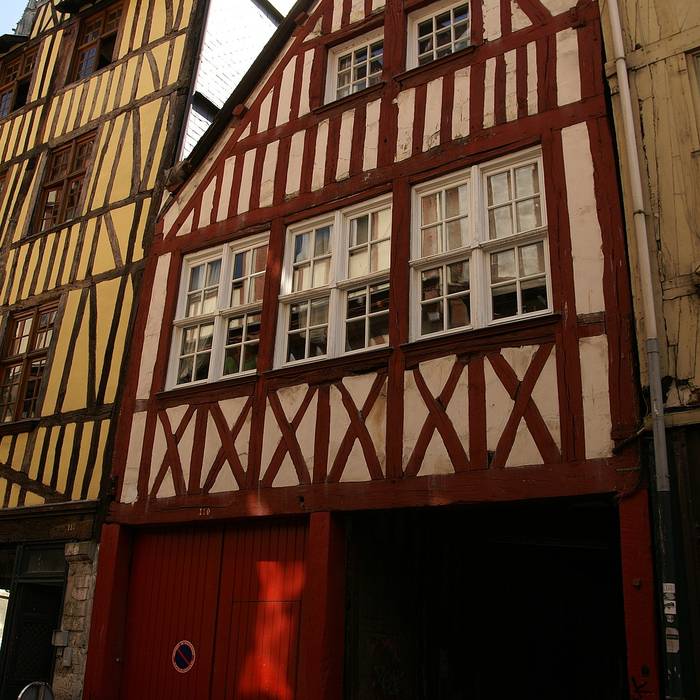 Photo de Maisons, Rue Malpalu à Rouen
