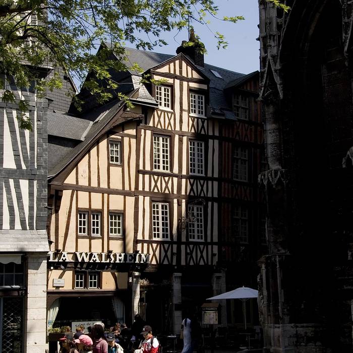 Photo de Maisons, Rue Malpalu à Rouen