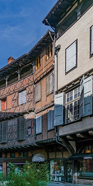 Maisons, Rue Saint-Julien à Albi