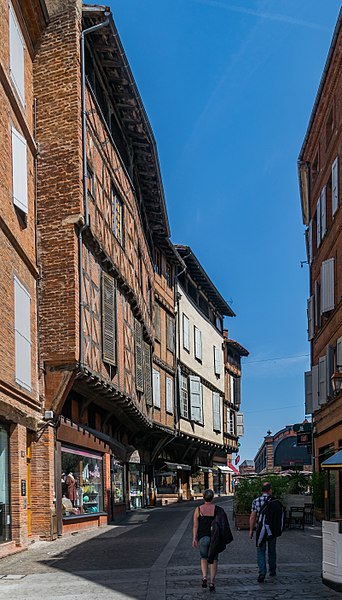 Maisons, Rue Saint-Julien à Albi