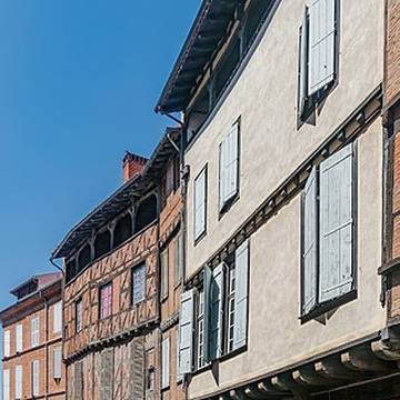 Maisons, Rue Saint-Julien à Albi