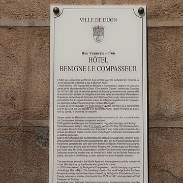 Hôtel Bénigne Le Compasseur à Dijon