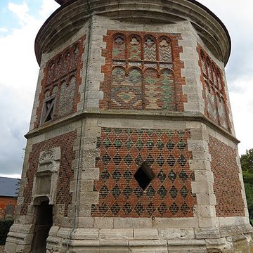 Manoir des abbesses de Saint-Amand à Boos