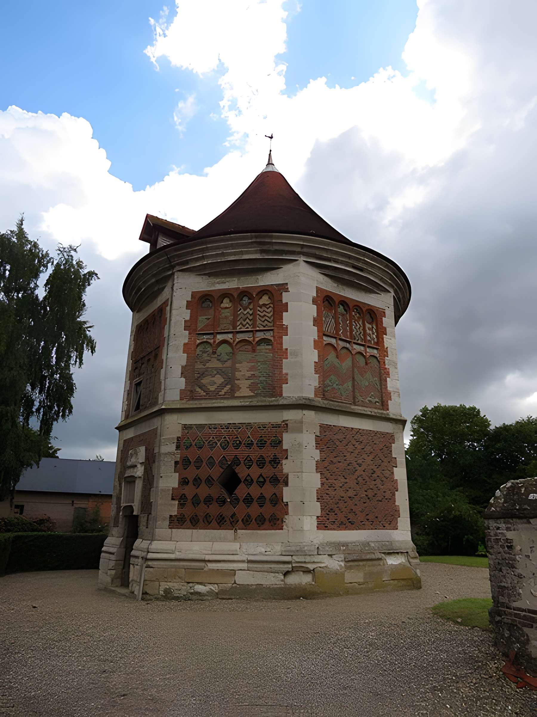 Manoir des abbesses de Saint-Amand à Boos