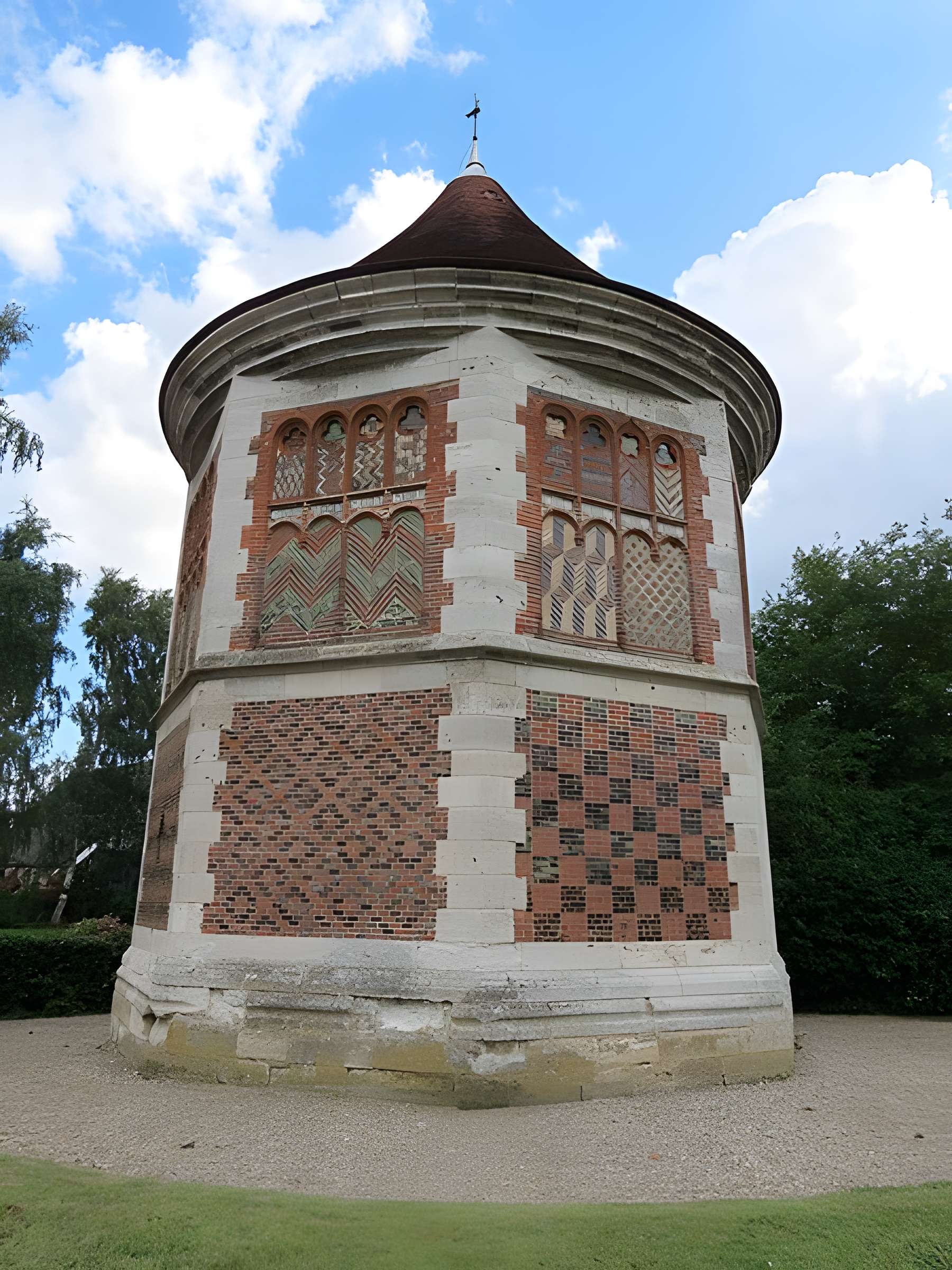 Manoir des abbesses de Saint-Amand à Boos