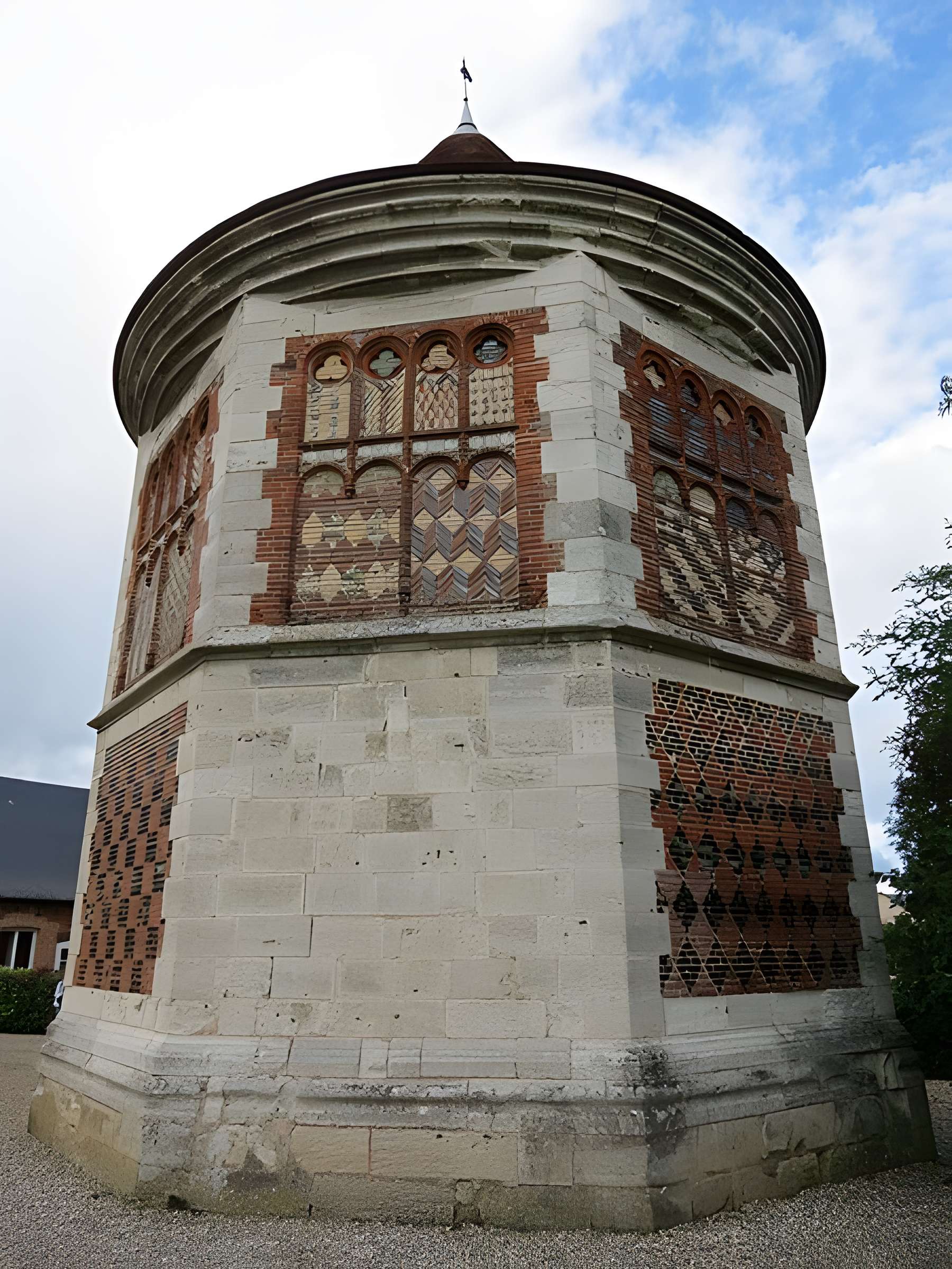 Manoir des abbesses de Saint-Amand à Boos