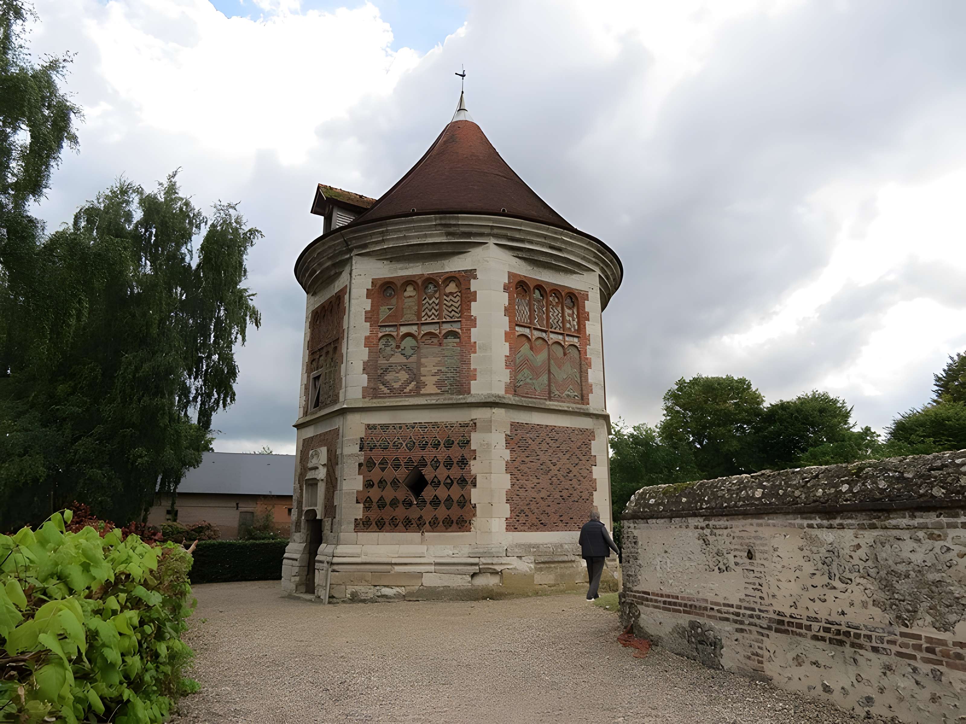 Manoir des abbesses de Saint-Amand à Boos
