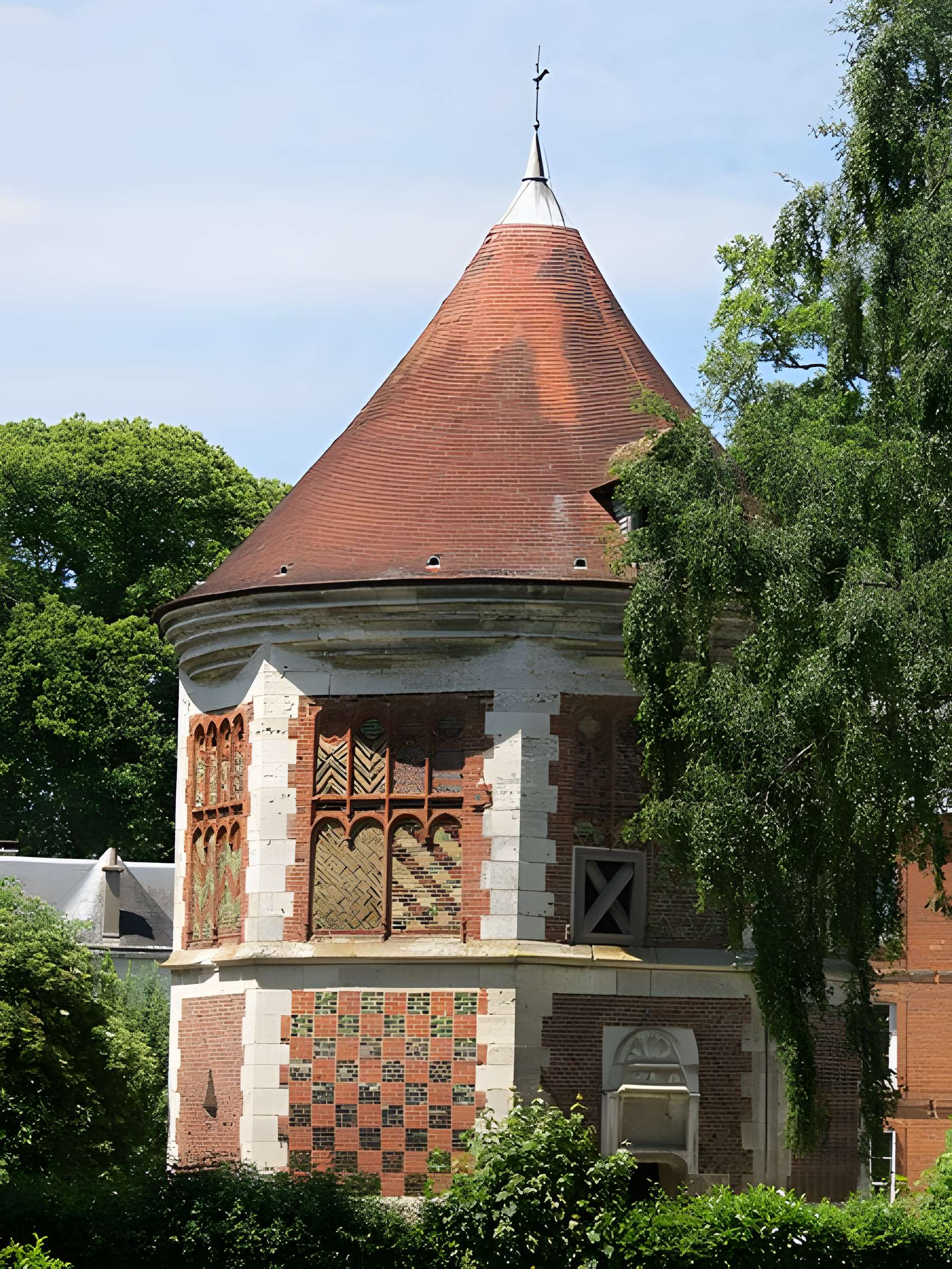 Manoir des abbesses de Saint-Amand à Boos