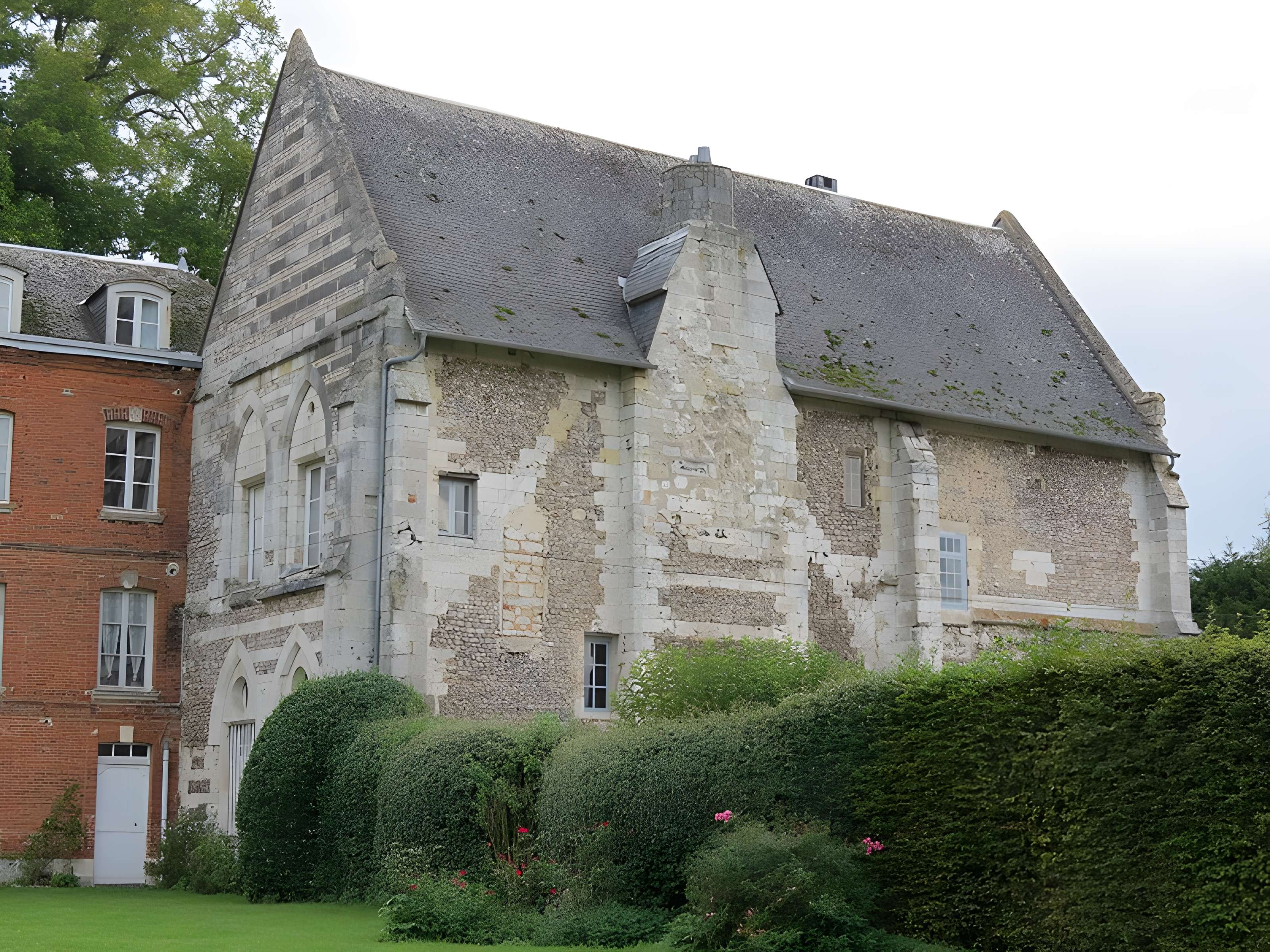 Manoir des abbesses de Saint-Amand à Boos
