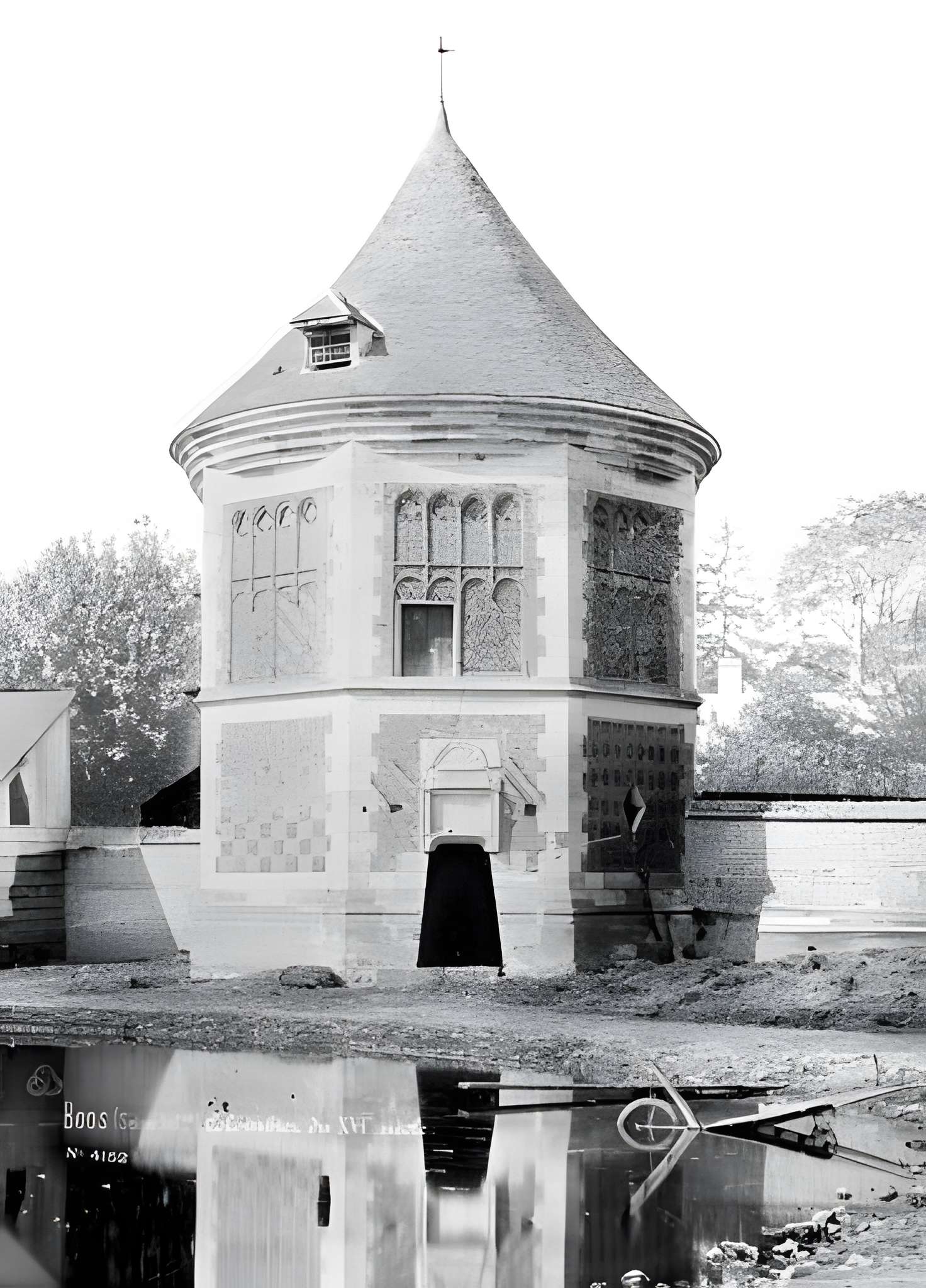 Manoir des abbesses de Saint-Amand à Boos