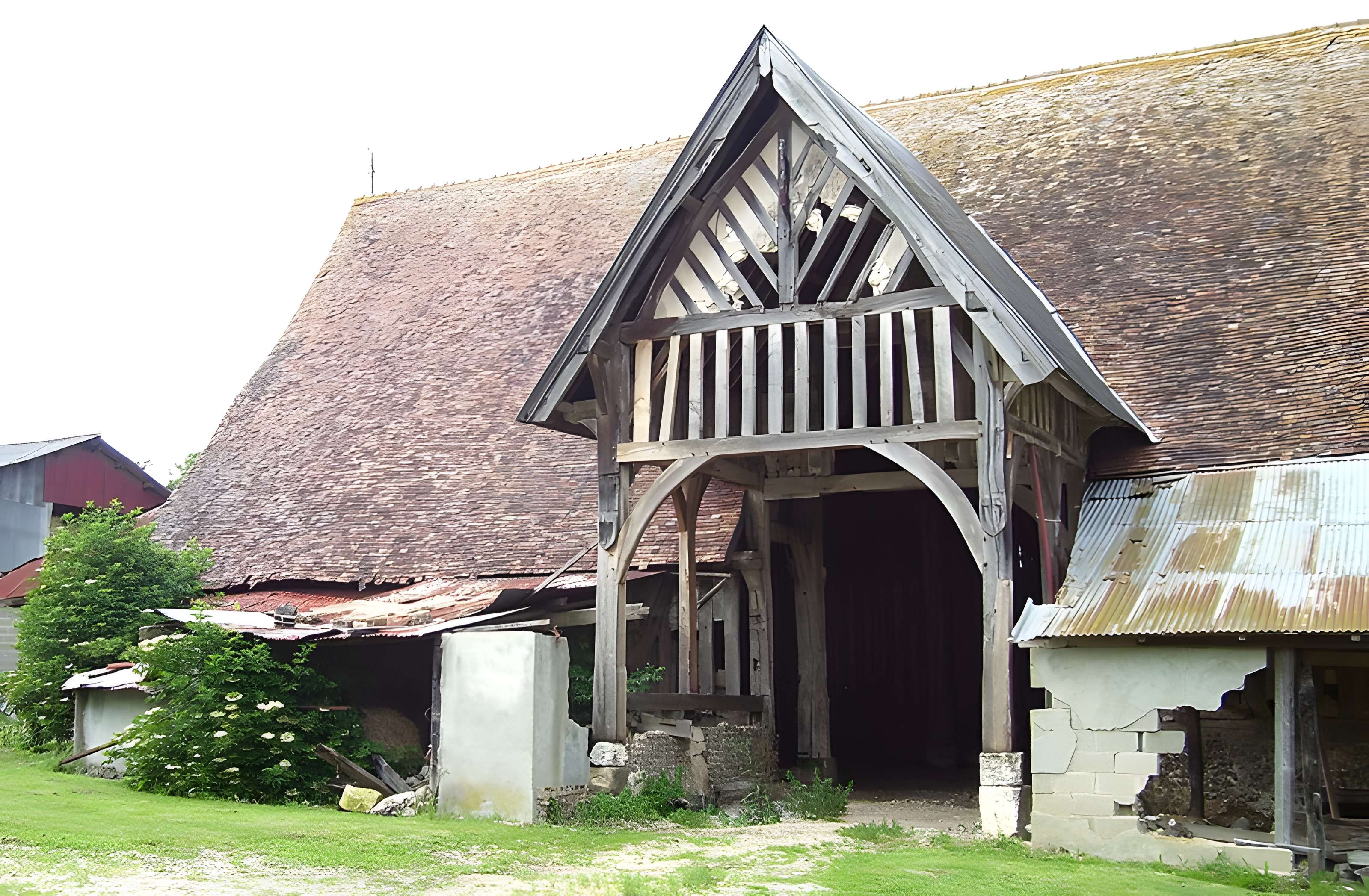 Manoir et grange dîmière de la Haule à Aclou