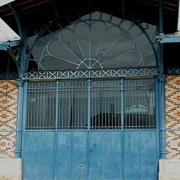 Marché couvert dAix-en-Othe