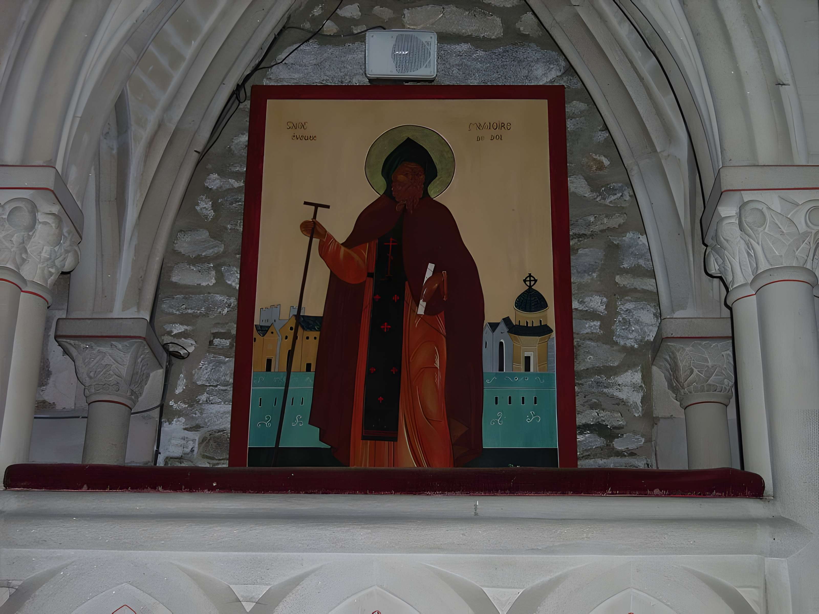 Ruines de l'ancien prieuré royal de Saint-Magloire