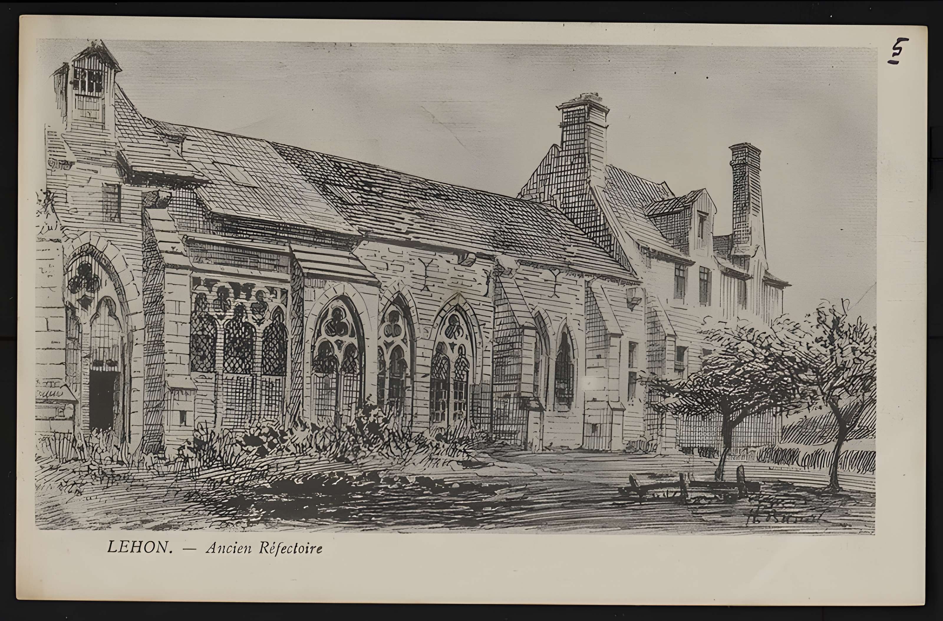 Ruines de l'ancien prieuré royal de Saint-Magloire