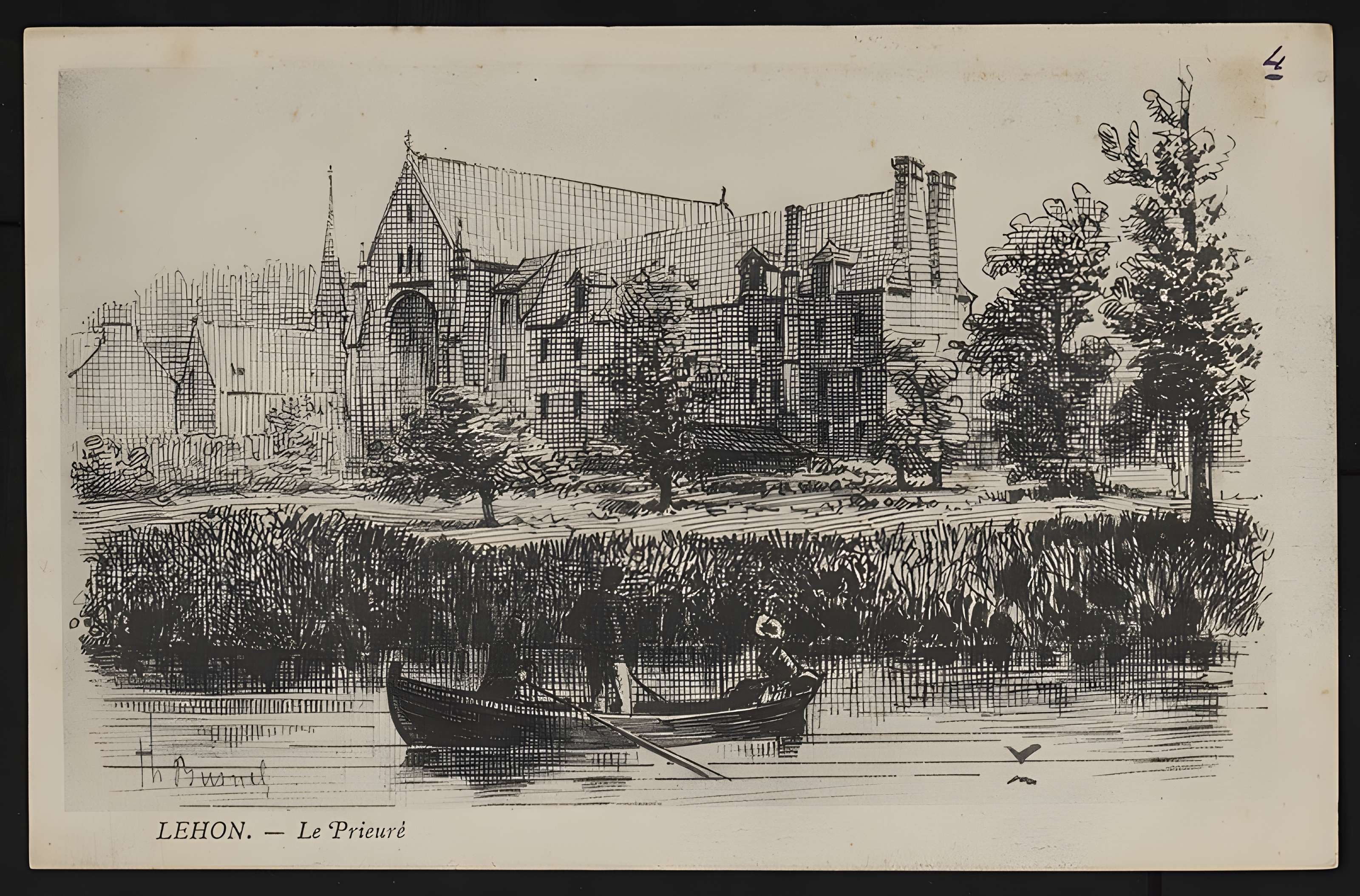 Ruines de l'ancien prieuré royal de Saint-Magloire