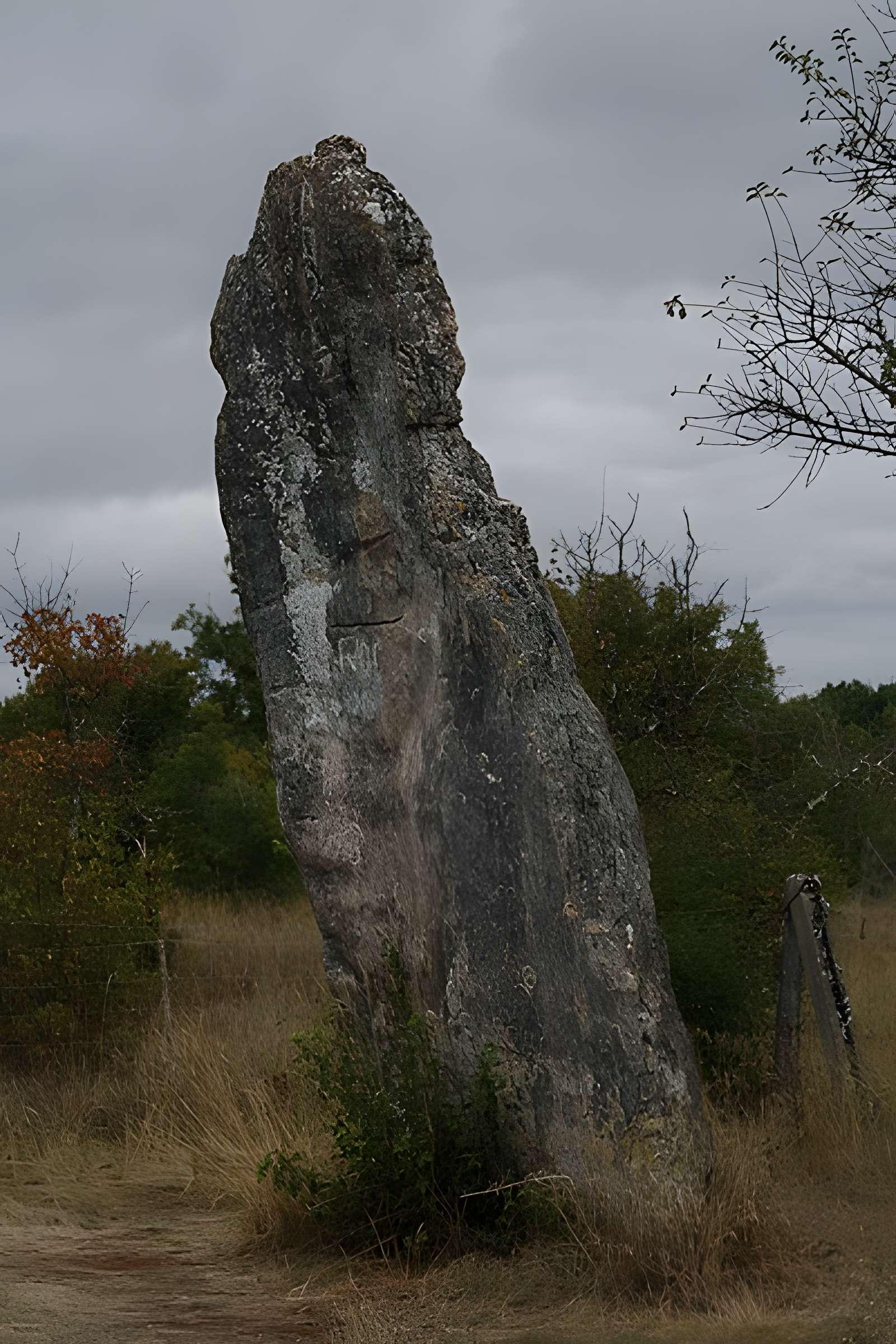 Menhir de Bélinac à Livernon