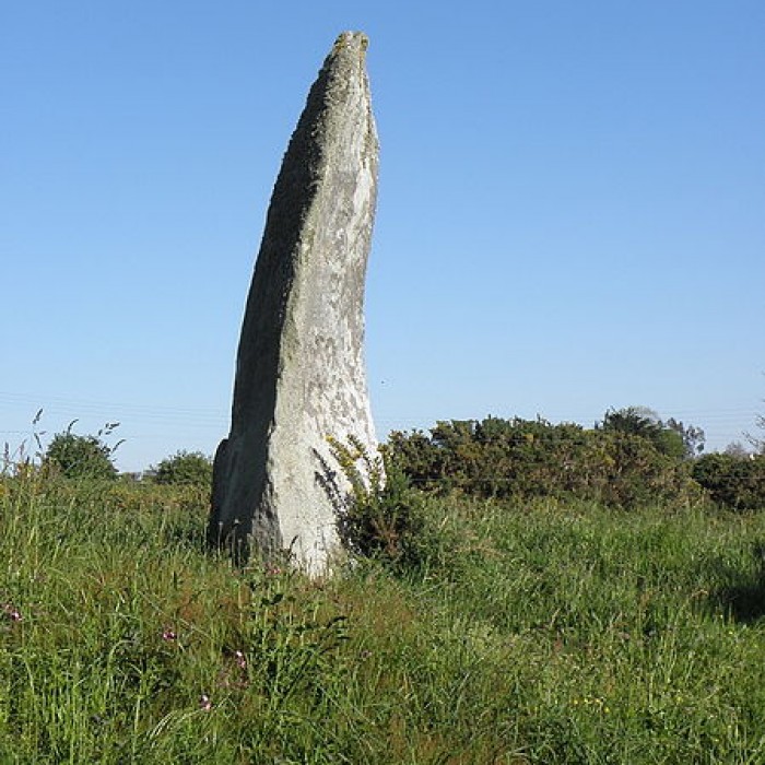 Photo de Menhir de Couinandré à Plouescat
