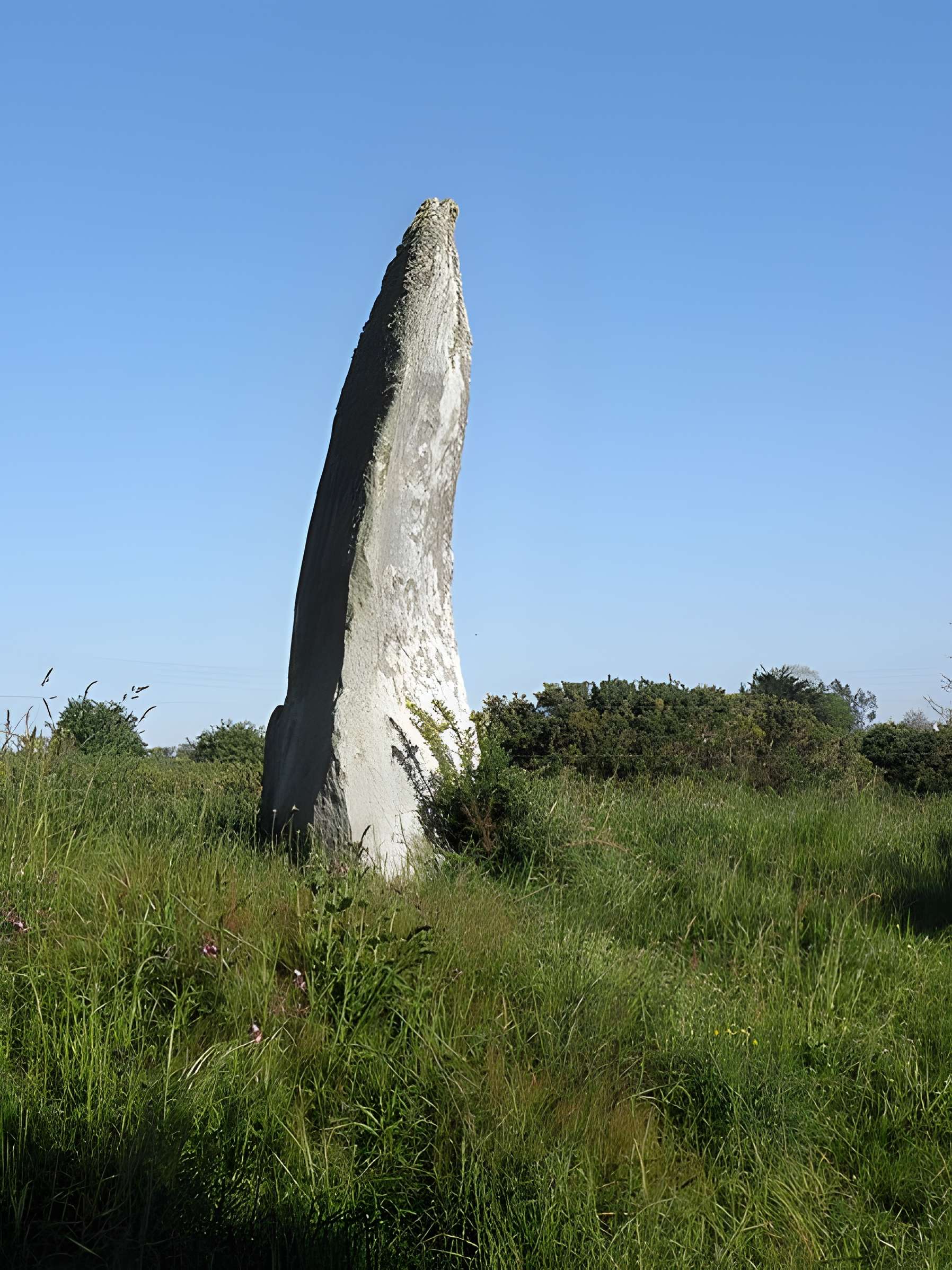 Menhir de Couinandré à Plouescat 