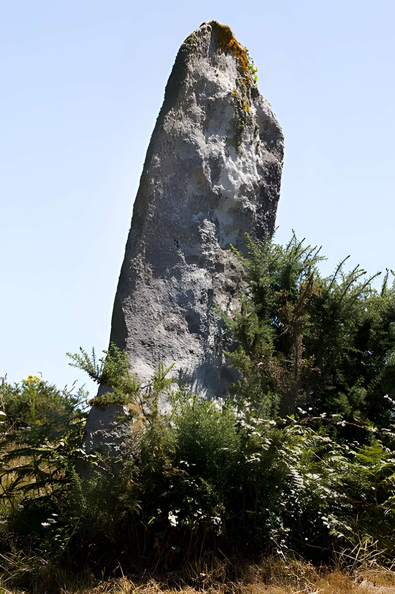 Menhir de Couinandré à Plouescat