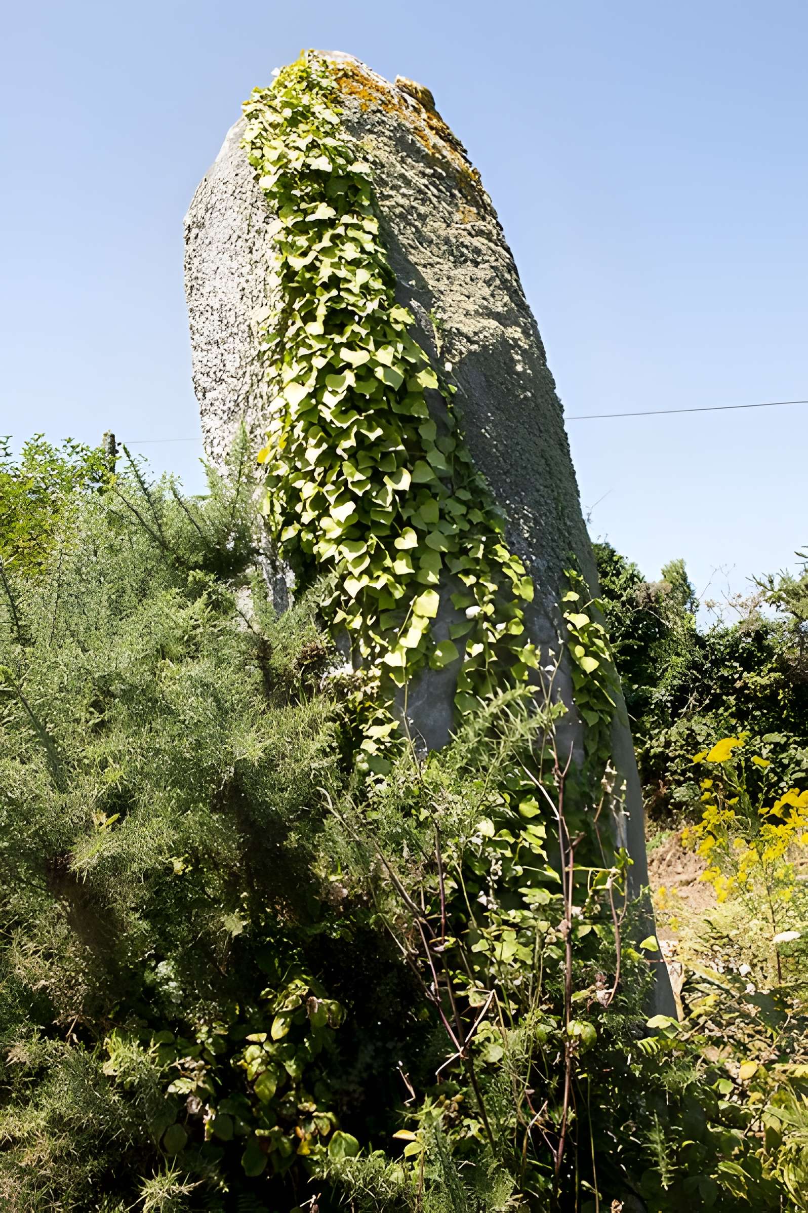 Menhir de Couinandré à Plouescat