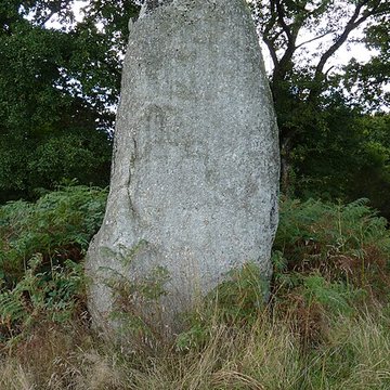 Menhir de Kergornec 1 et 2 à Saint-Gilles-Pligeaux