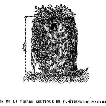 Menhir de la Basse Crémonville à Val-de-Reuil