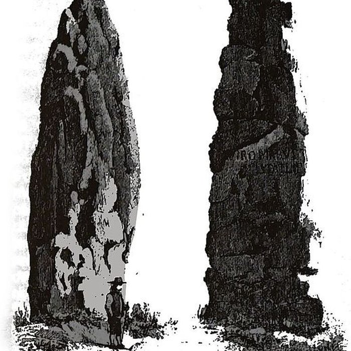 Photo de Menhir de la Haute-Borne à Fontaines-sur-Marne