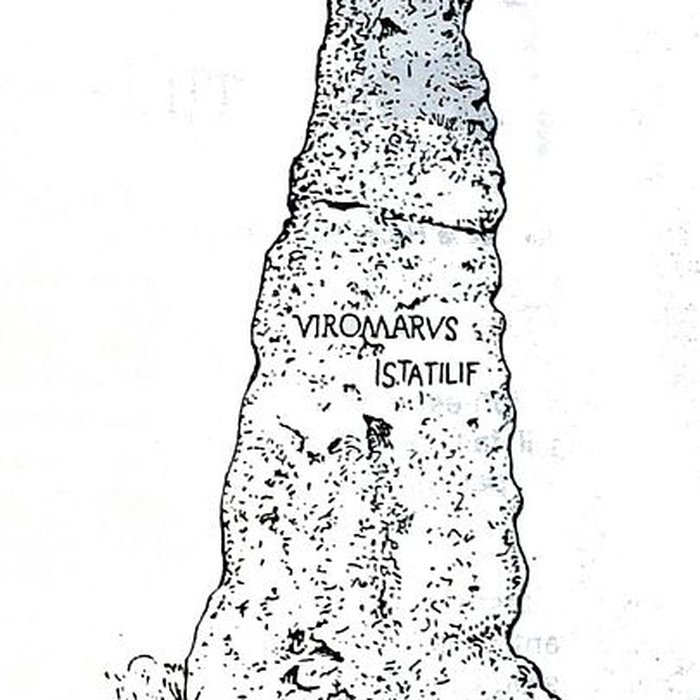 Photo de Menhir de la Haute-Borne à Fontaines-sur-Marne