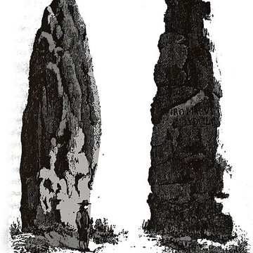 Menhir de la Haute-Borne à Fontaines-sur-Marne
