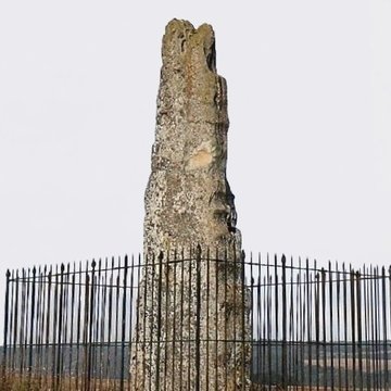 Menhir de la Haute-Borne à Fontaines-sur-Marne