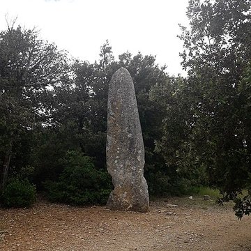 Menhir de la Lèque à Lussan