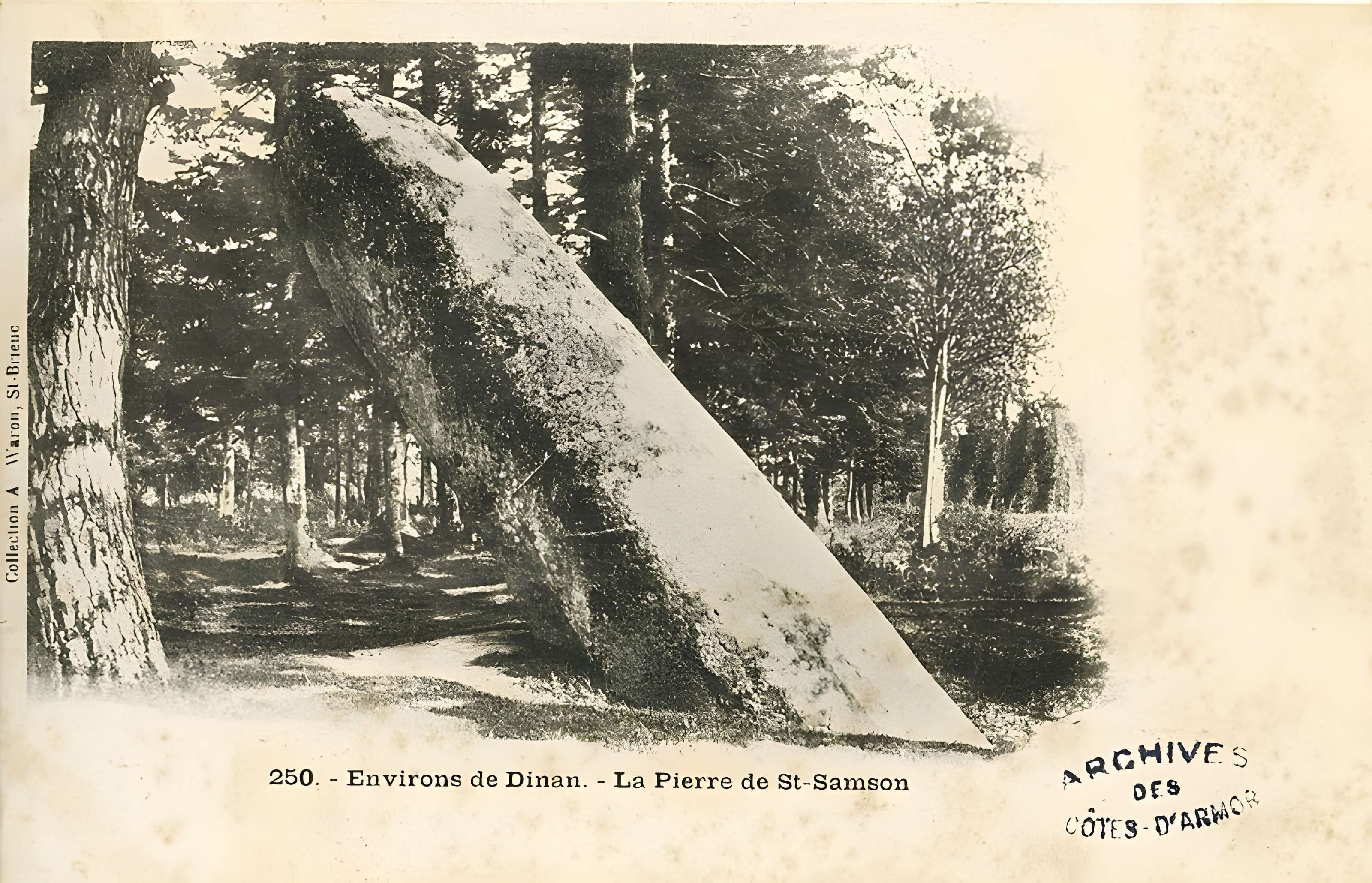 Menhir de la Tremblais de Saint-Samson-sur-Rance