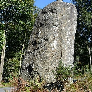 Menhir de Landes-Ros à Noyal-sous-Bazouges