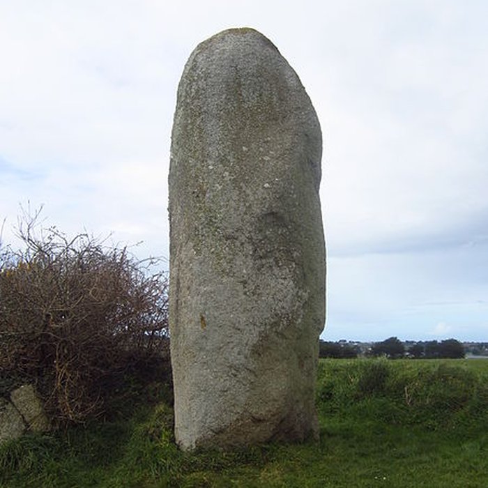 Photo de Menhir de Lann al Louarn à Plouguin